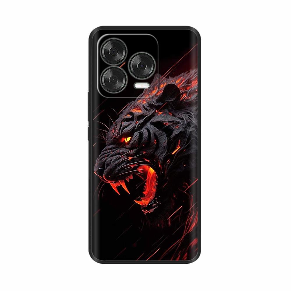 Для ZTE Blade V70 Design Чехол для телефона Узоры с красочными цветами Мягкая силиконовая TPU накладка для ZTE nubia V70 Design / Blade V70 Vita
