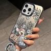Cute Bambis Deer Phone Case for iPhone 17 Air 16 16e 15 14 Plus 13 12 11 Pro Max X Xs XR 8 Colorful Silver Hard Cover