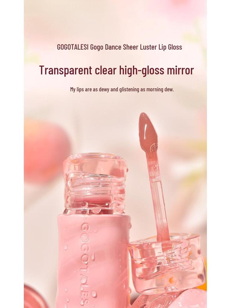 GoGo Tales Полупрозрачный Сияющий Плампинг Блеск для Губ