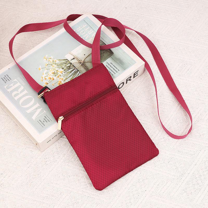 Women's Korean Style Waterproof Oxford Crossbody Bag - Small Shoulder Handbag & Coin Purse