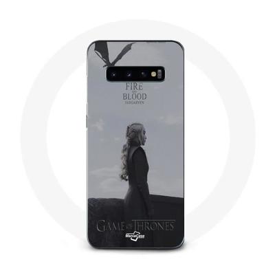 Coque - MANIACASE - Samsung Galaxy S10 Plus - Gris - Souple - Game of Thrones
