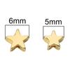 Copper Pentagram Separated Beads For DIY Jewelry Making Craft Accessories