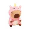 Cross-Dressing Water Guinea Pig Doll Kapibara Plush Toy Doll Schoolgirl Children Doll Dressing Capybara