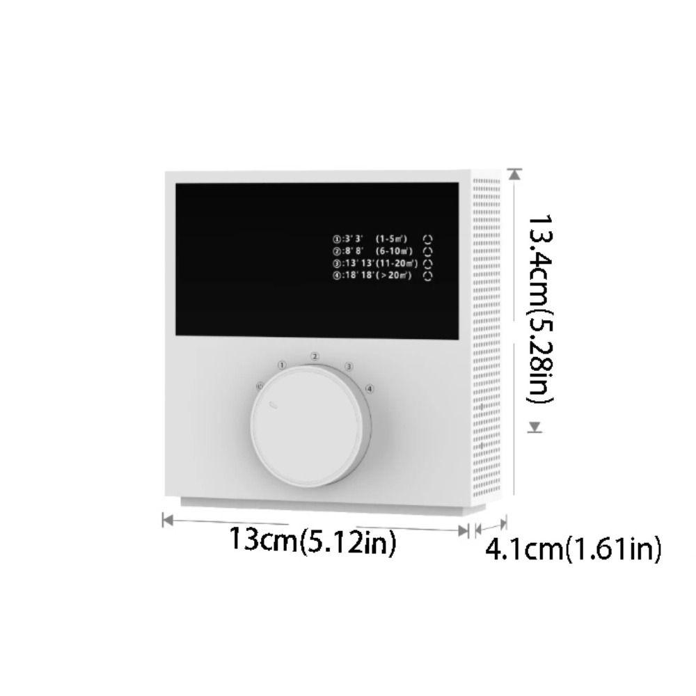 Mini Odor Eliminator USB Rechargeable Negative Ion Generator Smart Air Freshener  Bedroom
