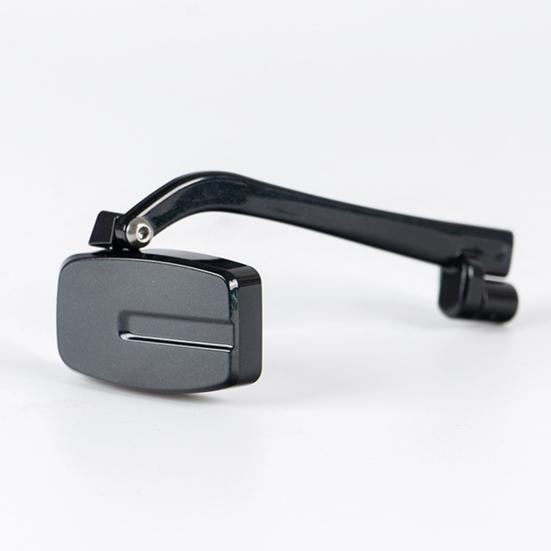 Зеркало заднего вида для велосипедного шлема, многоугольное регулируемое велосипедное стекло, зеркало заднего вида, устойчивое к царапинам, аксессуар для езды на велосипеде, безопасность дорожного движения