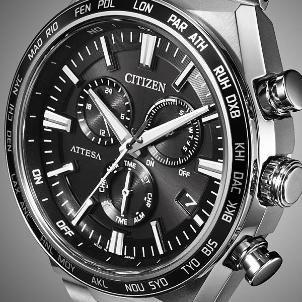 Citizen CB5966-69E ( Watch ATTESA ACT Line Solar-powered Eco-Drive Radio-controlled Direct Flight)