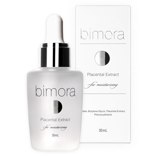 Сыворотка с экстрактом плаценты BimoRa, Увлажняющая, Для сухой кожи, Антивозрастной уход, Без добавок, Сделано в Японии