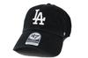 Seven Cap 47 CLEAN UP Los Angeles Dodgers BLACK [Forty Brand]