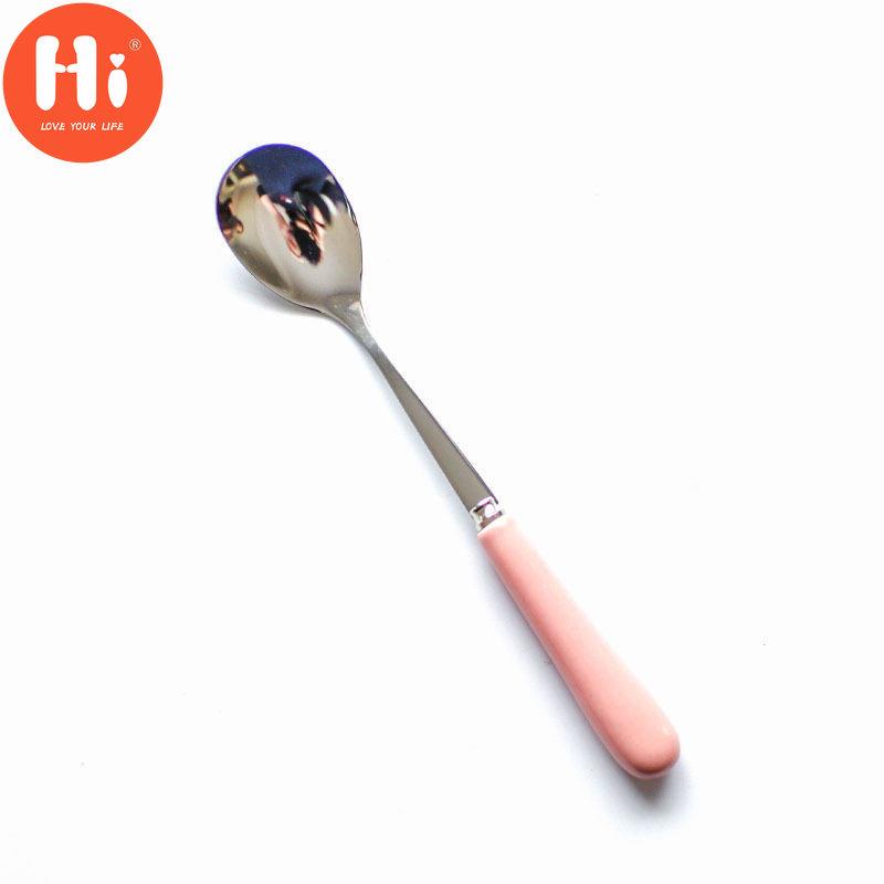 Привет Посуда Фруктовая вилка Кофейная ложка Десертная ложка Кухонные принадлежности