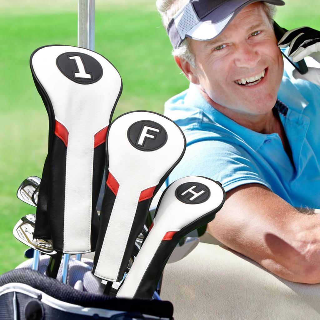 Деревянное покрытие для гольф-фервея для FW с номерной биркой (нет. 3, нет. 4, нет. 5, нет. 7, нет.