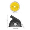 Пылезащитный кожух для резки угловой шлифовальной машины 180 В?Защитный комплект для пильного полотна 180 Cutting 180