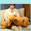 Cushion Capybara Plush Pillow Birthday Gift Bedroom Decoration Animal Dolls
