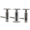 1/4" 1/2" 3/4" BSPT Наружная резьба 0.5" 1.5" Tri Clamp Нержавеющая сталь SUS304 316L Санитарный пробоотборный клапан Для домашнего пивоварения