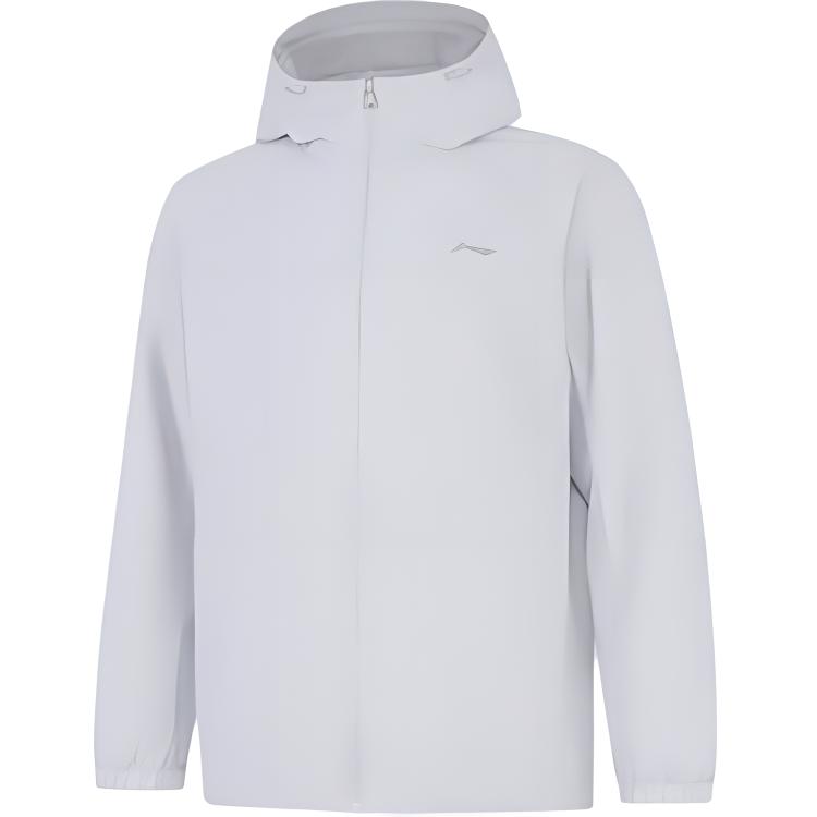 Li Ning Тренч мужской светло-серый AFDV957-7