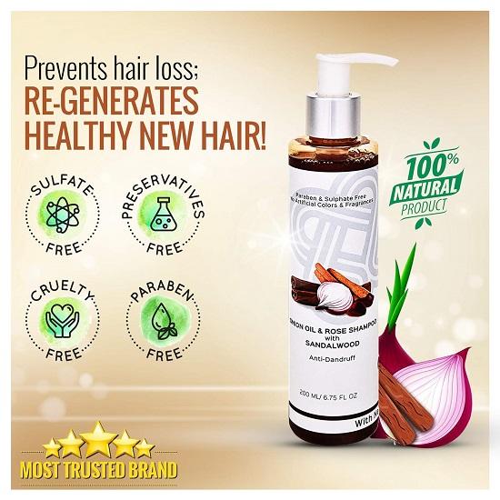 Teal & Terra Шампунь с луком и розой 200 мл