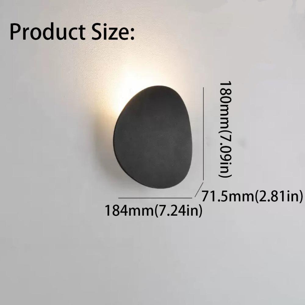 Светодиодный настенный светильник для помещений и улицы, Минималистичный дизайн, Креативный настенный светильник, Современный Современный настенный светильник, Спальня