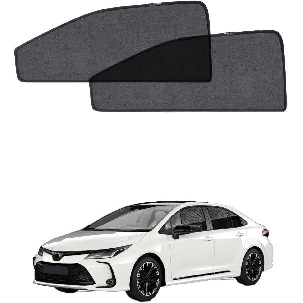 Автомобильные шторки для Subaru Forester -2024, 2 шт., Защита от УФ и бликов, Дышащая шторка для приватности, и т. д. и Блокиратор от насекомых, Магнитная сетка, Боковые задние солнцезащитные