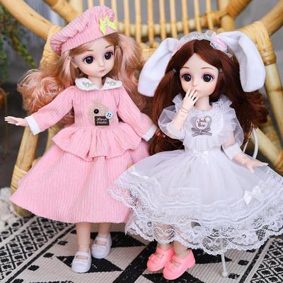 Набор кукол BJD 30 см - Игрушка для маленькой девочки для тренировок в детском саду и подарок на день рождения