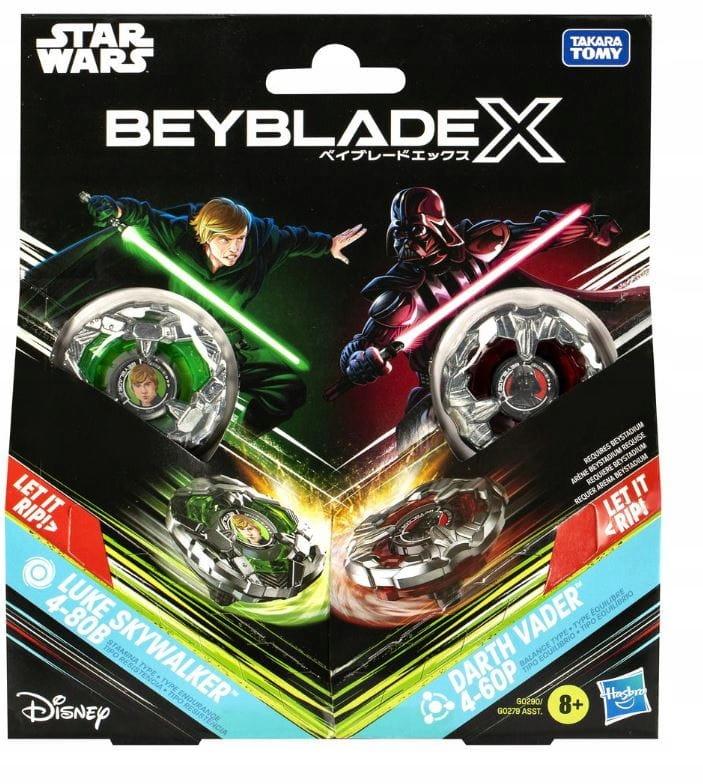 Beyblade X Arcade Game - Dual Pack - Luke Skywalker 4 -80B Has 1 Pc