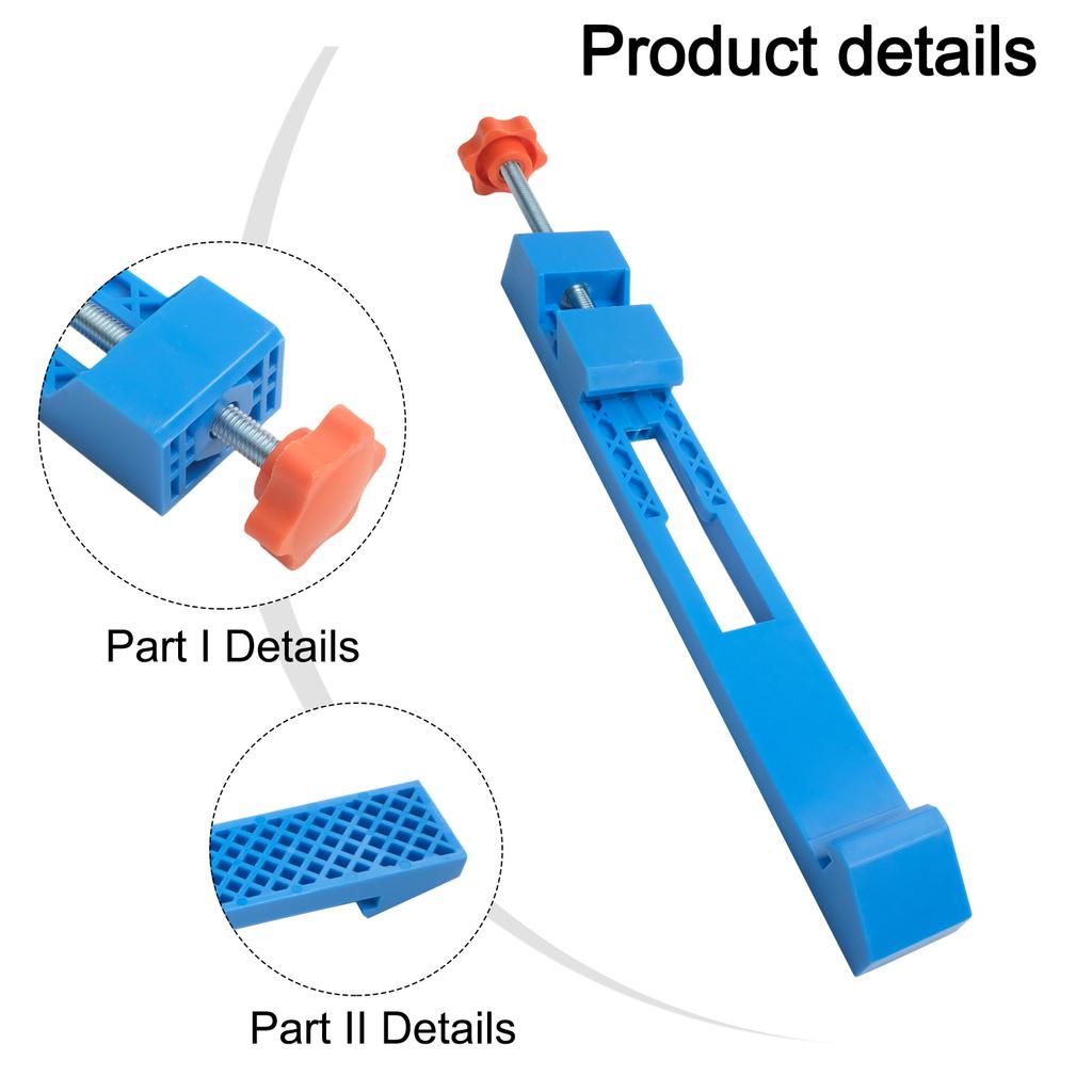 1/2 шт. Регулируемая база для режущей машины, направляющая, АБС-пластик, электрическая циркулярная пила, резка дерева, быстрозажимной кондуктор, фрезеровочный позиционирующий зажим