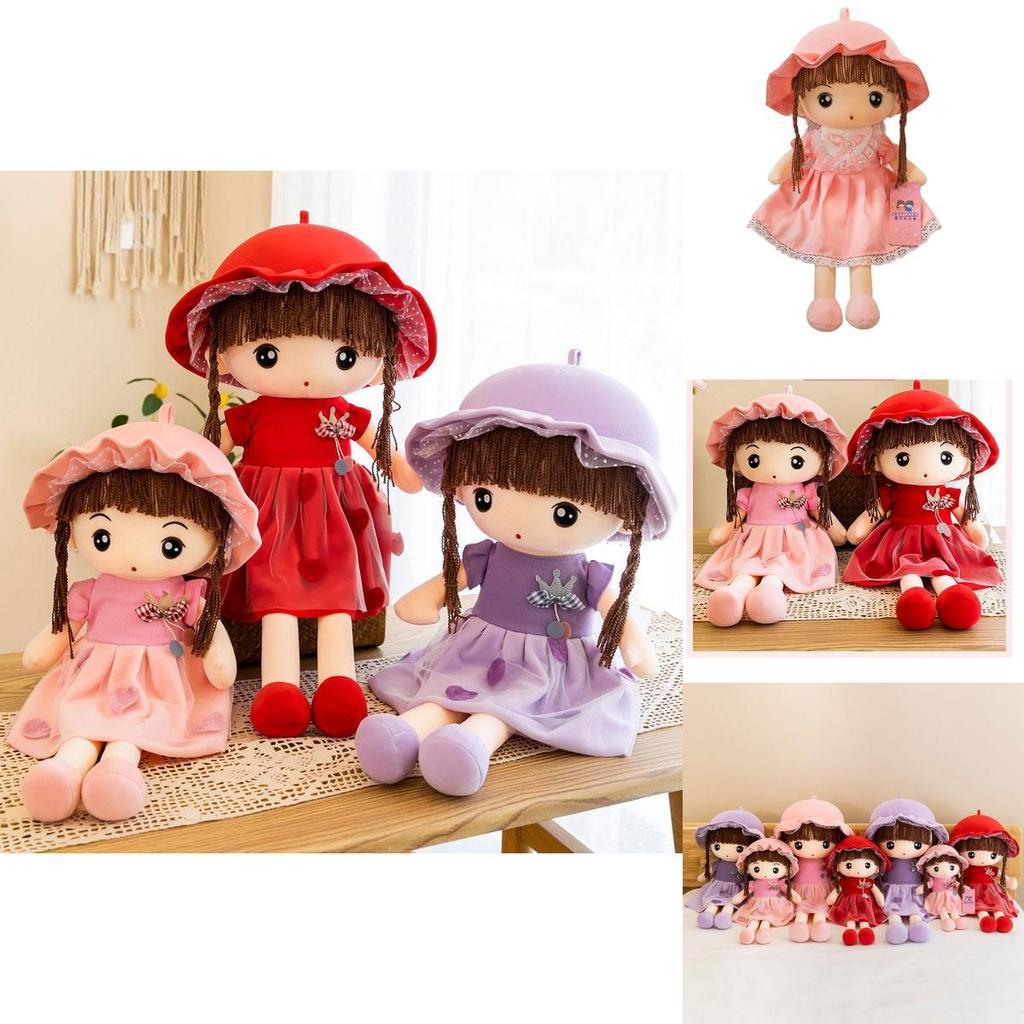 Милая кукла Feier Оптовая плюшевая игрушка Тряпичная кукла для девочек Мягкая и приятная Идеальный подарок на дни рождения
