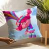 Cute Trolls Pillow Case Linen Cushion Covers For Decorative Sofa Home Pillows Case Car Chair Pillows Cases