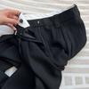 Women High Waist Wide Leg Pants Solid Gray Business Casual Trousers Straight Loose Office Daily Pants