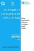 Книга In Pursuit of Equity In Education : Using International Indicators To Compare Equity Policies
