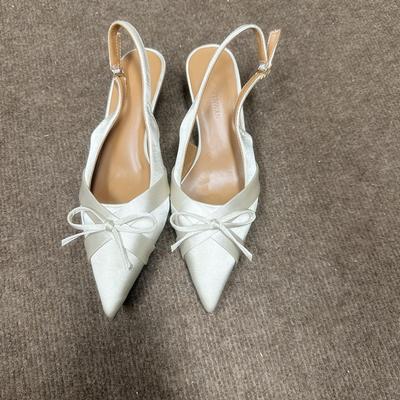 Модные женские сандалии летние baotou фея атласные высокие каблуки шпилька туфли подружки невесты темперамент с открытой пяткой туфли-лодочки для женщин