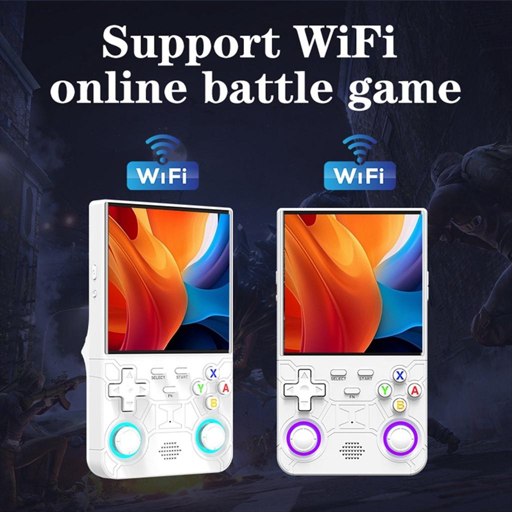 2025+R36 Ультра Ретро Портативная Игровая Приставка 128 ГБ 20000+ Игр 4,0-дюймовый Экран 3D Джойстик Linux Портативный Игровой Плеер A