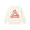 Флисовая толстовка с круглым вырезом Tri-Ferg 'Soft White' Мужская P24CS064