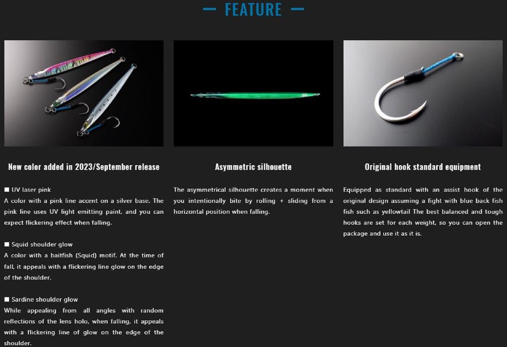 Jackall Metal Jig Bambluz Semi Long 180 Grams UV Laserpink (2940)