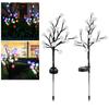 2pcs 20LED Solar Powered Fairy Lights Outdoor Dandelion Lamp Garden Lawn Decoration