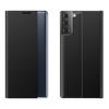 Для Samsung Galaxy S21 FE Чехол-книжка с текстурой ткани и держателем