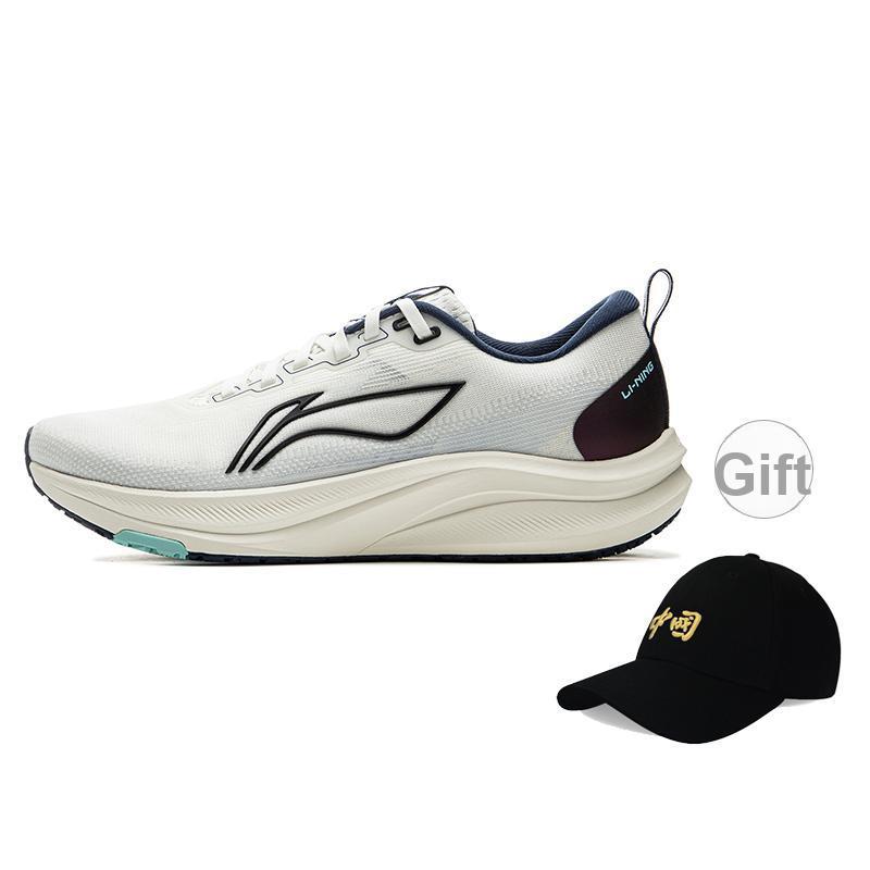 Li Ning Red Rabbit 8 Test Assessment Marathon Professional Training Кроссовки для бега Мужские кроссовки для бега Белые ARPV001-1