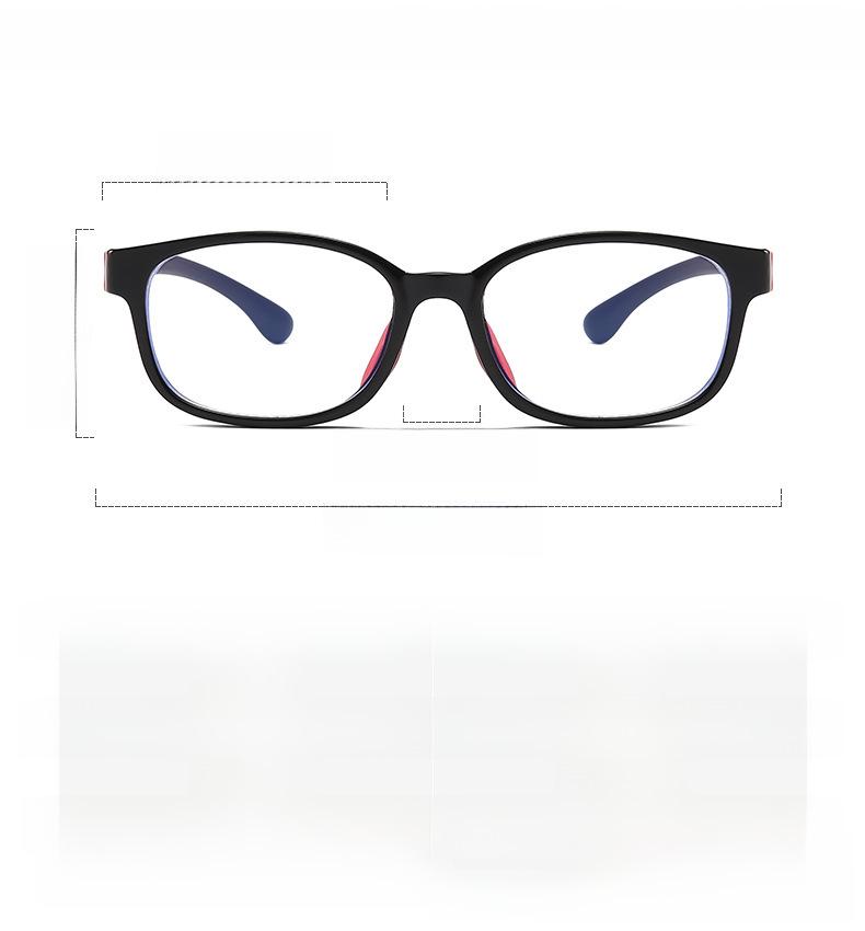 Детская съемная силиконовая оправа для очков – унисекс детские плоские мягкие очки против синего света для студентов