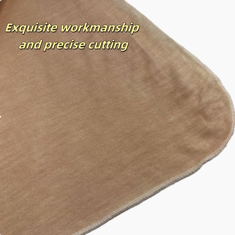 Fashion Elastic Mercerized Cotton Modal Headscarf Hand Painted Dyeing Two Color Gradient Scarf Muslim Woman Cotton Jersey Hijabs