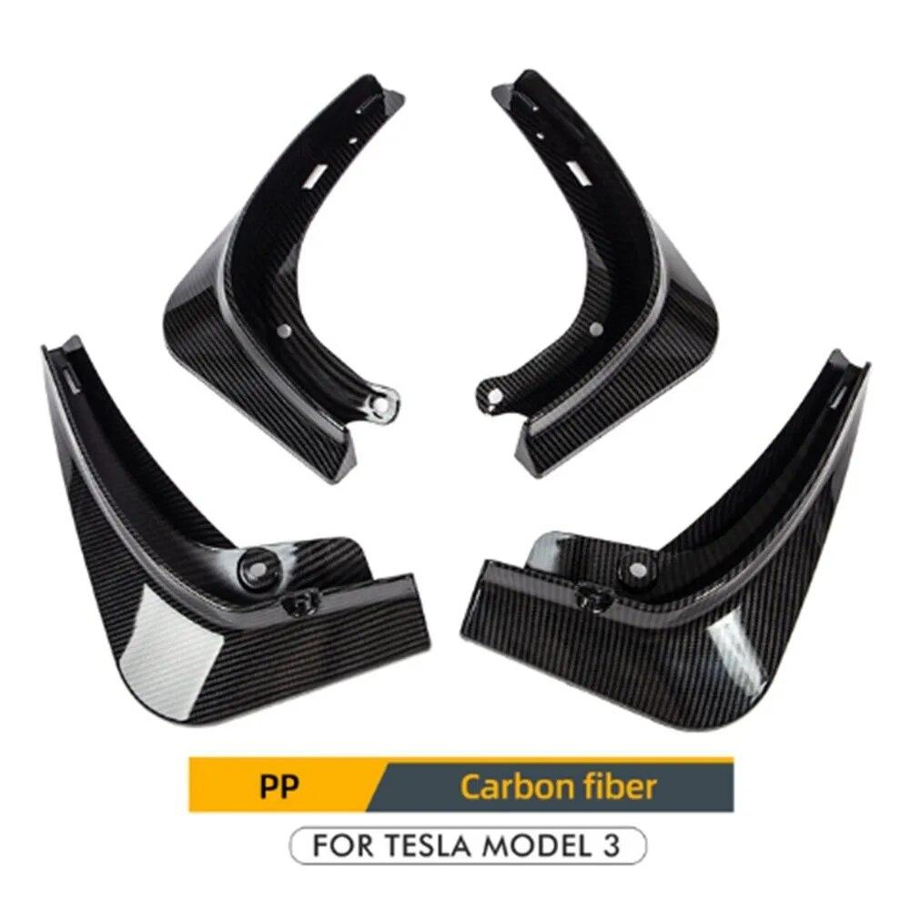 4 шт. автомобильные брызговики для Tesla Model 3 Model Y, брызговики, крыло переднего и заднего колеса, брызговик для Model3 ModelY Fender