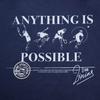Li Ning Sports Life Collection T Shirt Men's Dark Ship Blue AHSV477-3