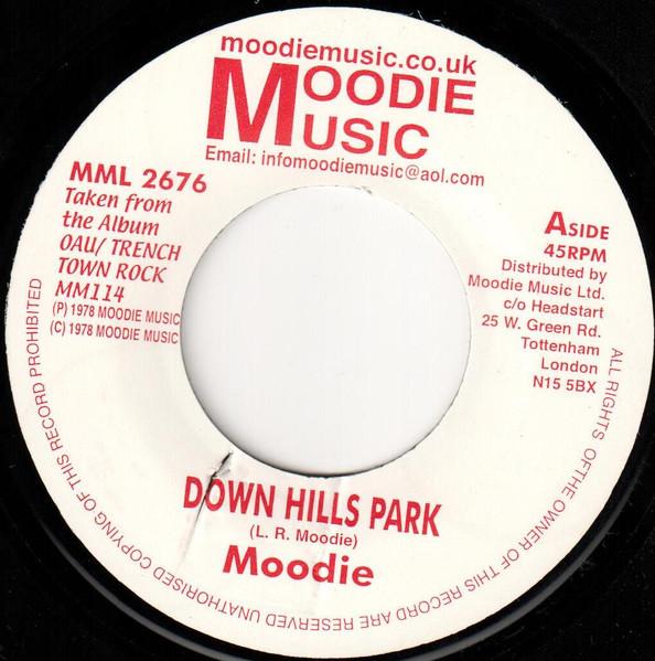 7-дюймовая пластинка L. МУДИ . THE SOUL SYNDICATE Down Hills Park MML2676 Moodie Music UK Регги Ска Даб Б/у
