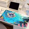 Mouse Pad Computer Kawaii Flower Keyboard Pad PpokemonS Anime Gaming Accessories Table Eeevee Moon Gamer Desktop Mat Mousepad