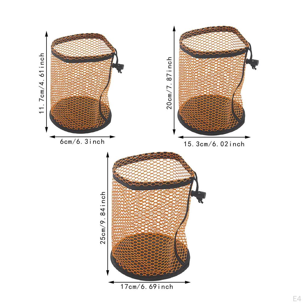 3 шт. сумки для мячей для гольфа, сетчатые аксессуары, легкий органайзер для теннисных мячей