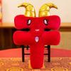 Cartoon Plush Sheep Keychain Cute Stuffed Lamb Doll Zodiac Sheep Doll  Car Decoration