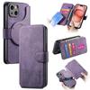 Для Magsafe Flip Leather Cover для iPhone 16 Pro Max 15 Plus 14Pro 13 12 11 Pro Max Съемный магнитный чехол-кошелек с держателем для карт