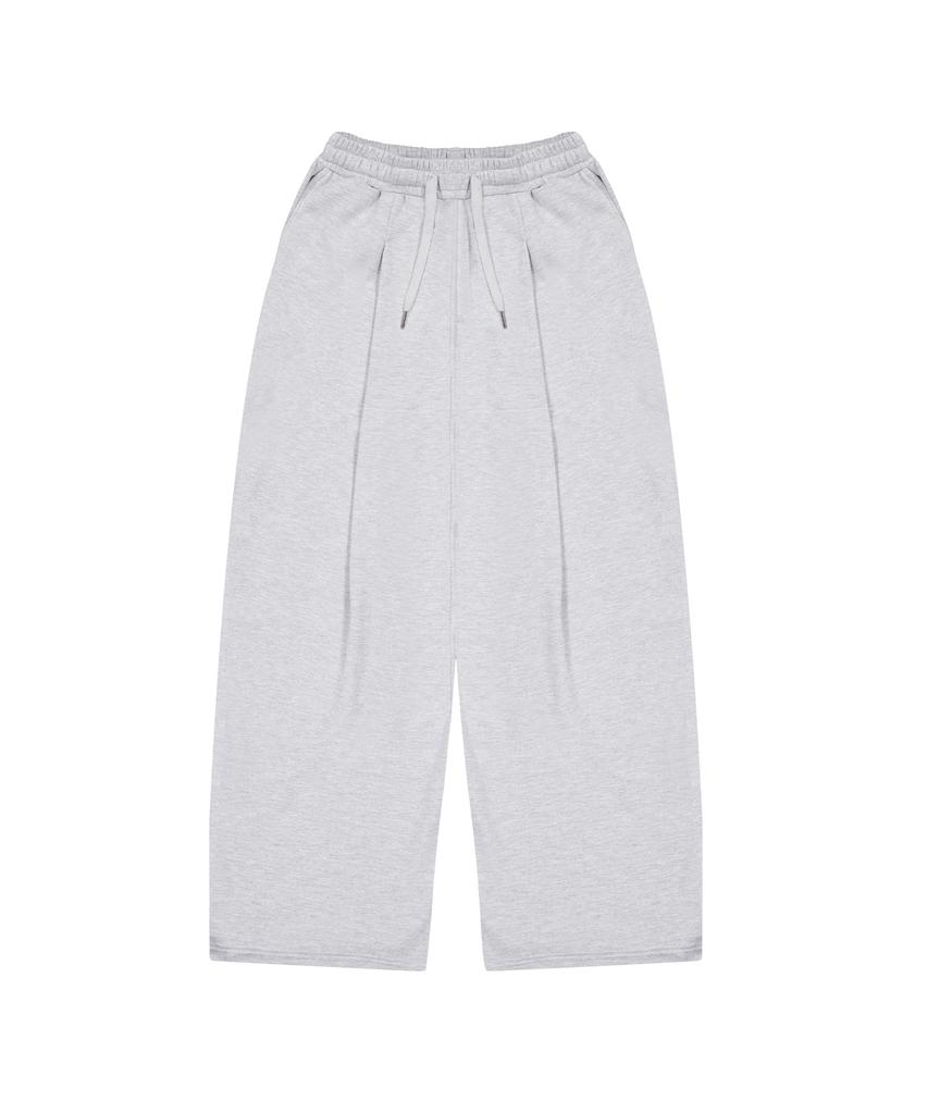 STANDARDERROR [All Seasons Or Fleece-Lined] 87-Stan273 Multi-Tuck Wide Loose Fit Sweatpants (4 Colors)