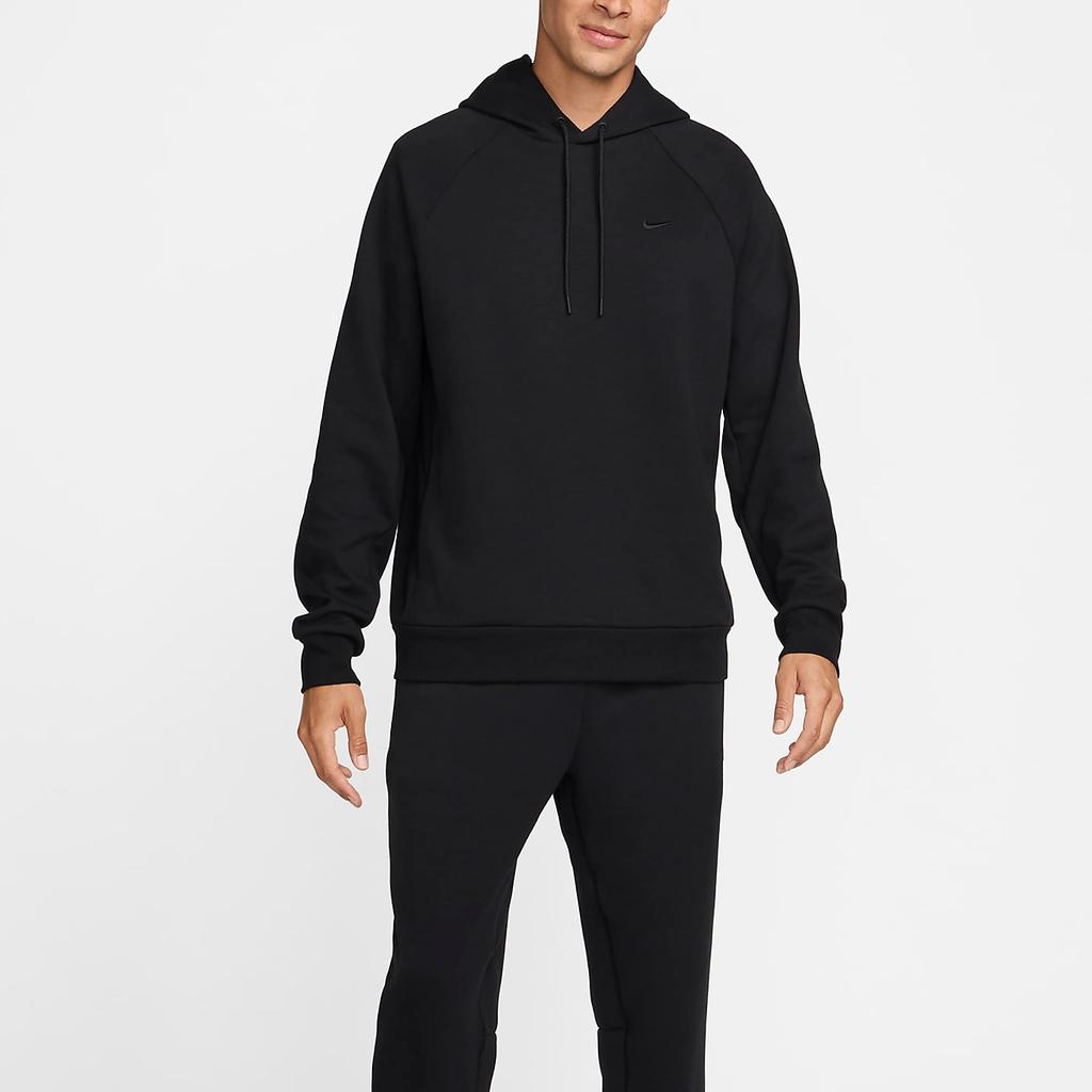 Nike Основная Dri-FIT UV пуловер универсальная толстовка с капюшоном мужские толстовки черные FZ0969-010