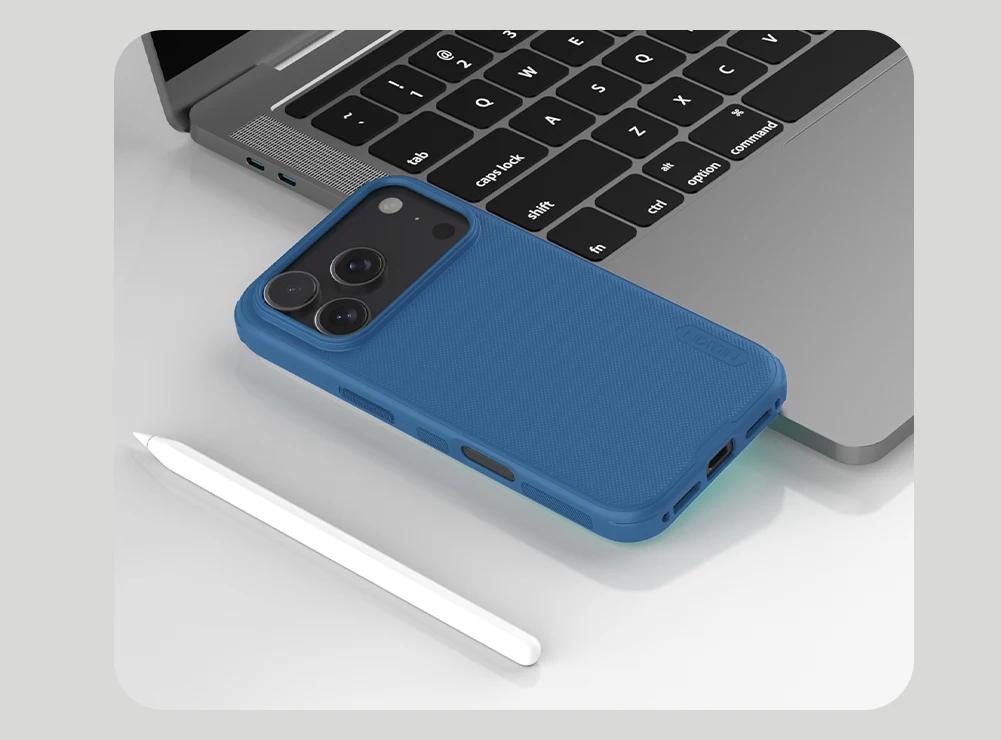 Nillkin Для iPhone 17 Pro Max / 17 Air Чехол Nillkin Мягкий ТПУ Жесткий Поликарбонат Супер Матовый Задняя Крышка Pro Защита Для iPhone Air