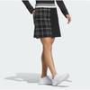 Adidas Гольф Fw Женская S трикотажная юбка Pulley faShion 3S в клетку iS4757 черная