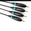 4pcs/lot Hot Portable Carp 8g-10g 24cm-26cm Paulownia Wood Fishing Floats Weight Tail Bobber