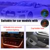 Амбиентная подсветка для F30 F31 F32 F33 F36 BMW 3 4 серии M3 M4 отверстие для подстаканника отделка панели кондиционера и радио подсветка пепельницы